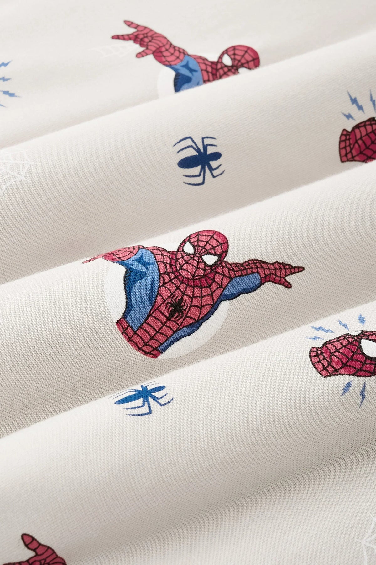 Zipper Shortall Romper in Spider-Man