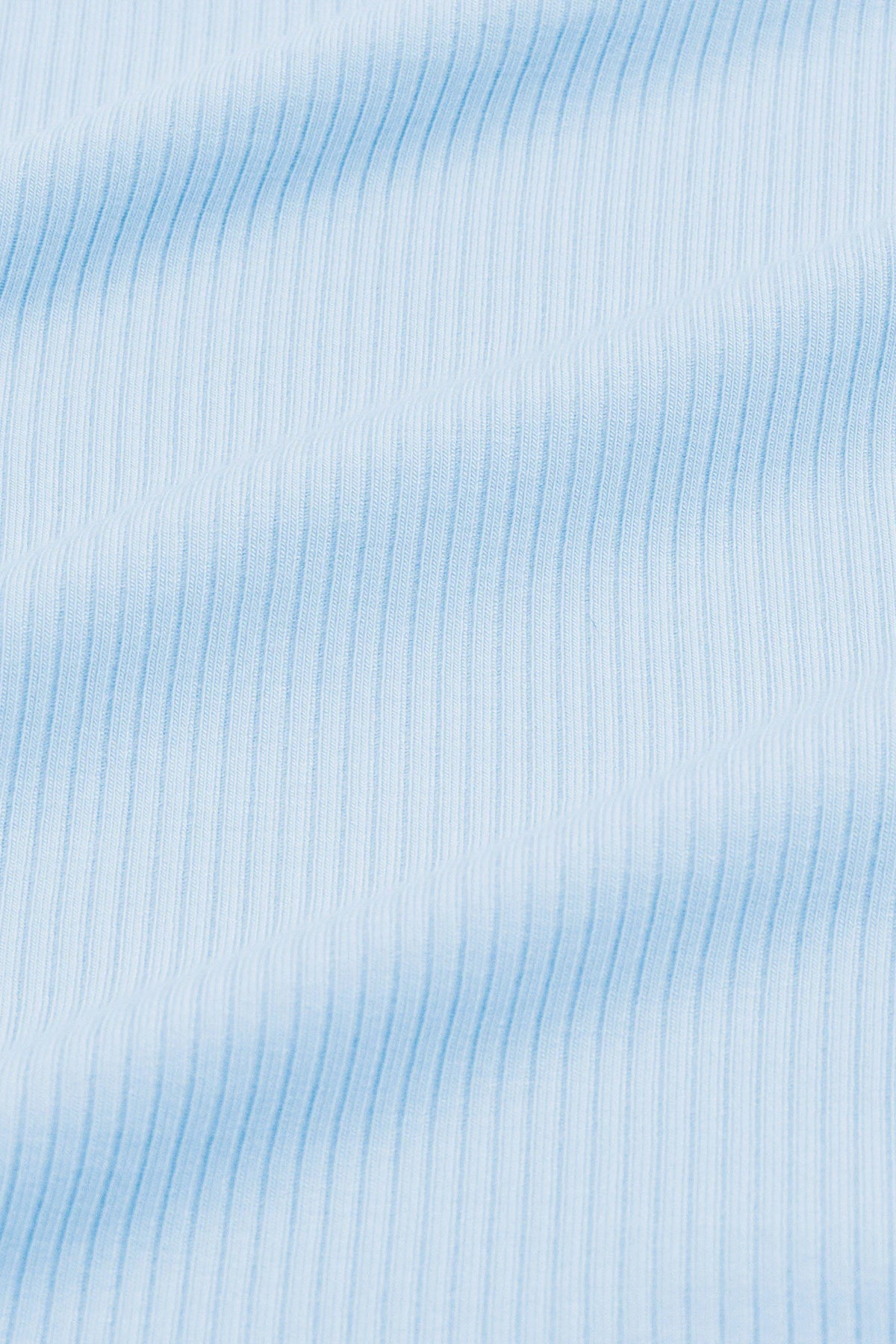 Ribbed Henley Set in Breeze