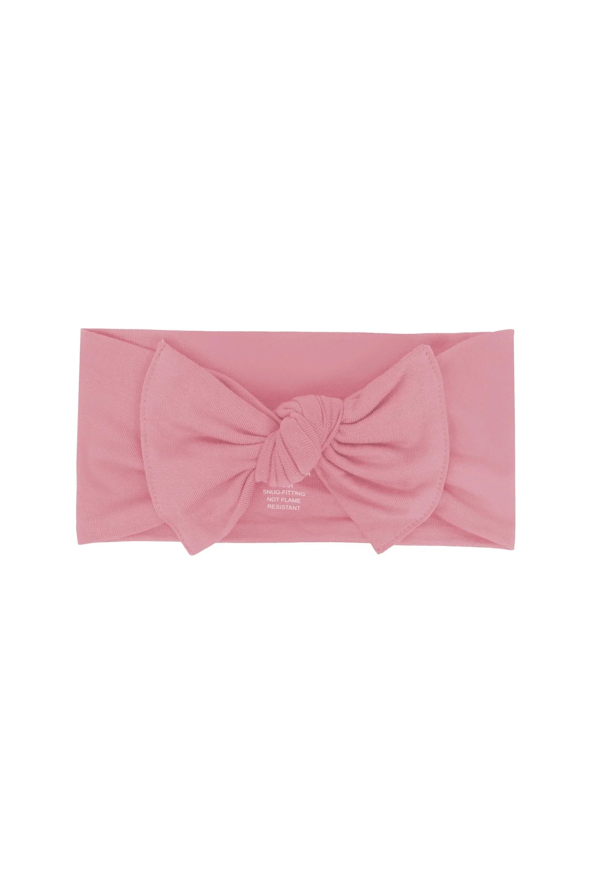 Knotted Bow Headband in Apple Blossom