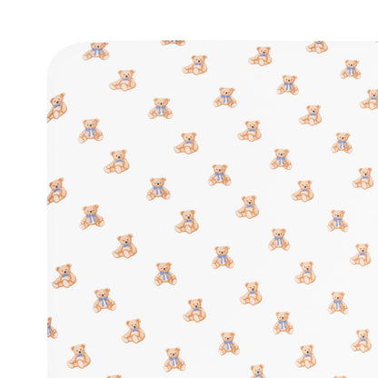 Mini Crib Sheet in Teddy Bear