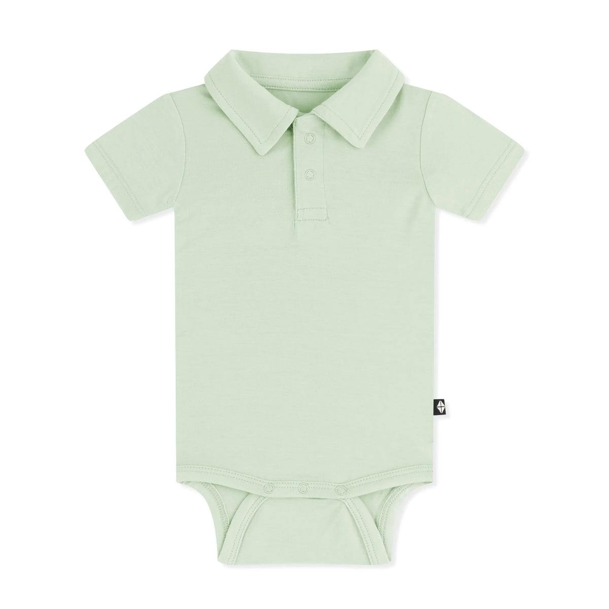 Polo Bodysuit in Basil