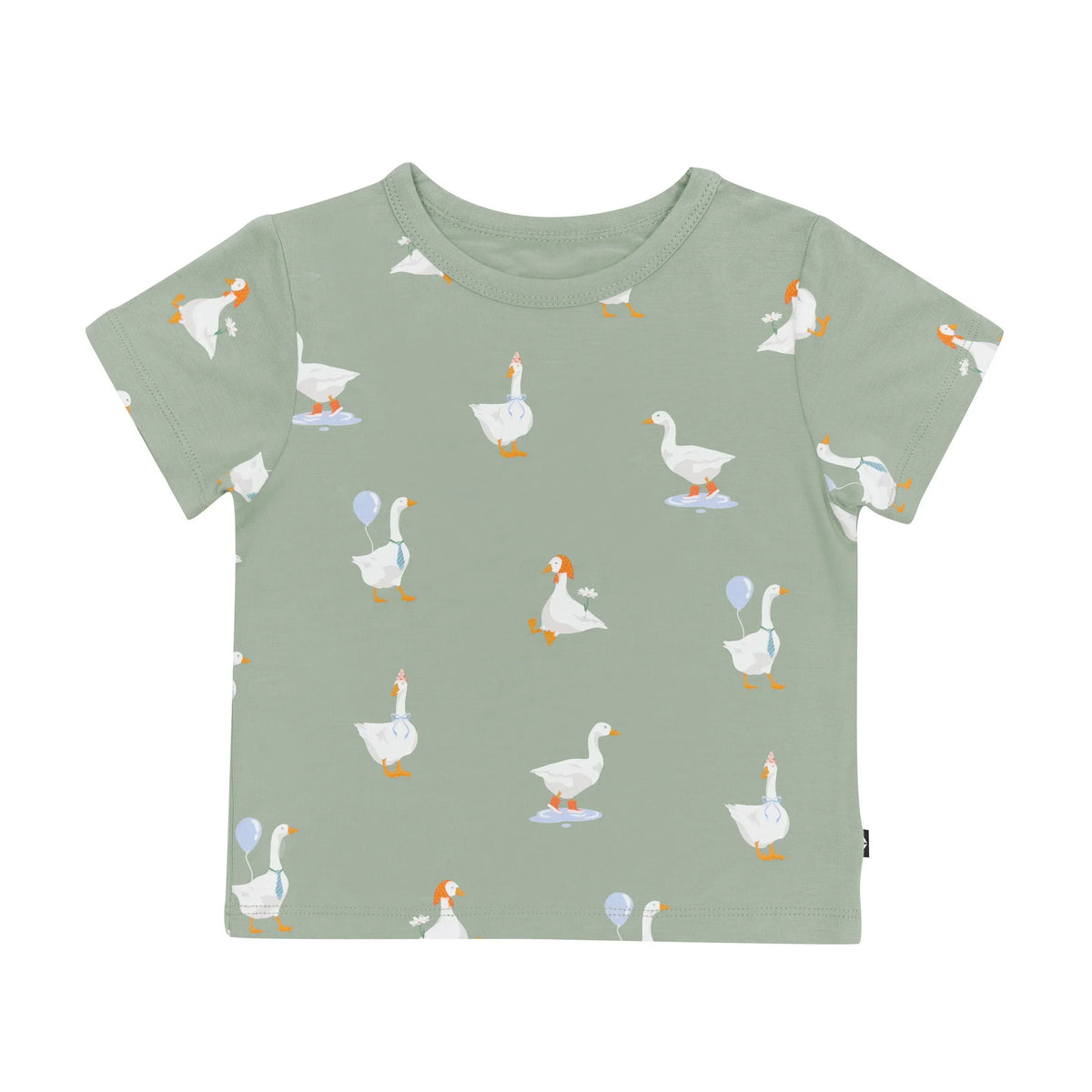 Toddler Basic Tee in Silly Goose