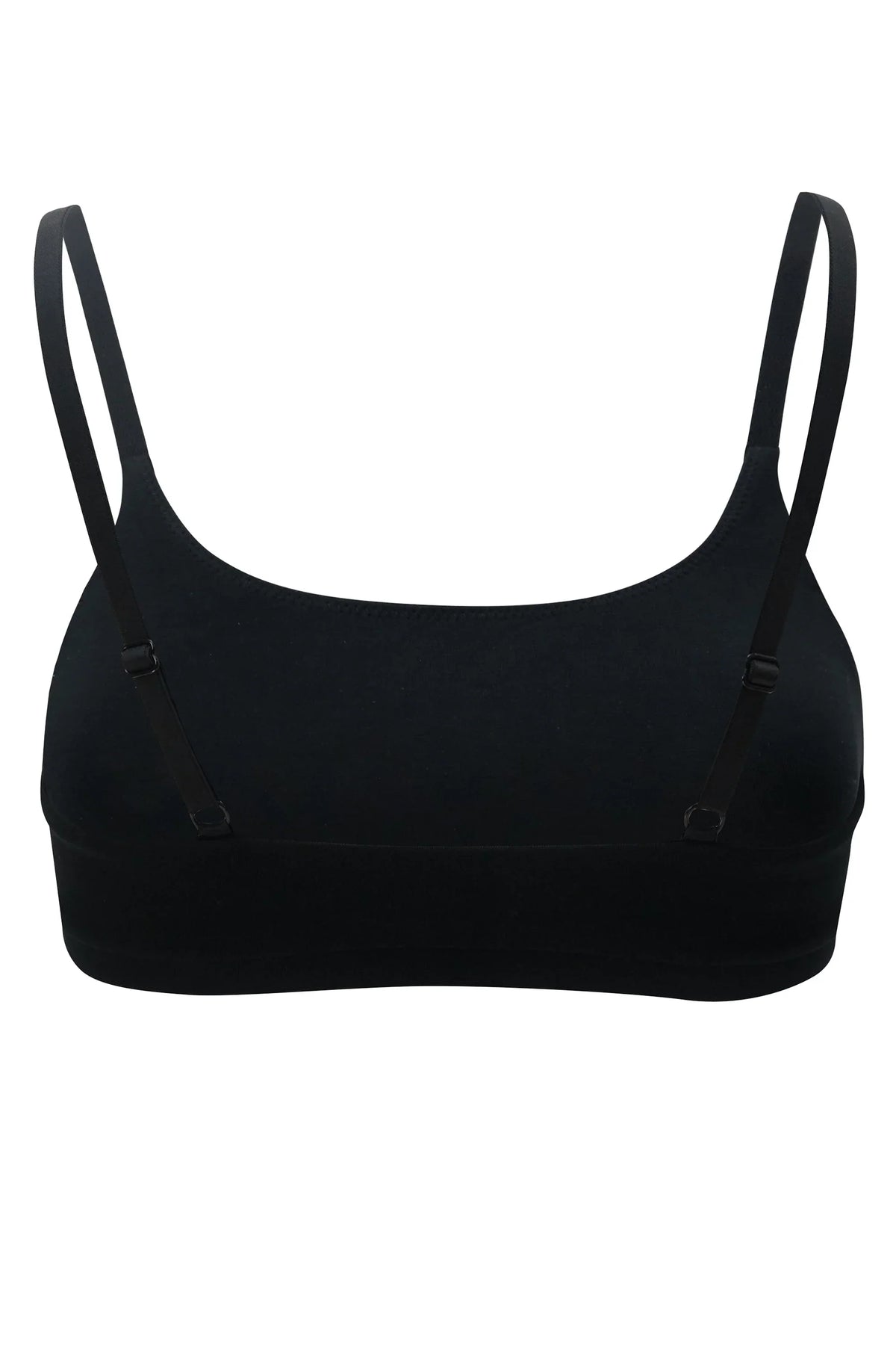 Women's Scoop Neck Bralette in Midnight