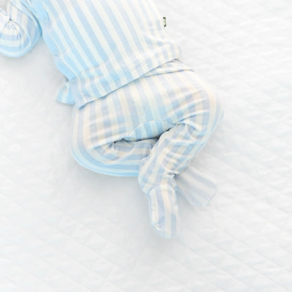 Take Me Home Set with Cap in Small Mist Stripe