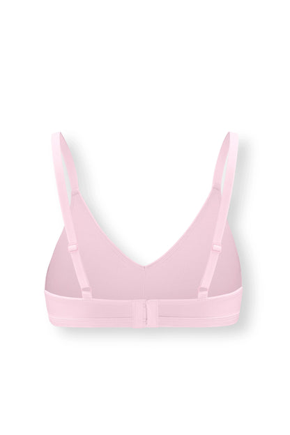 Women's V-Neck Bra in Peony