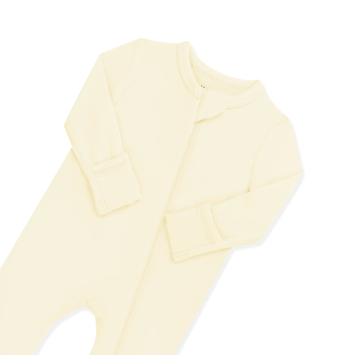 Zippered Romper in Chamomile