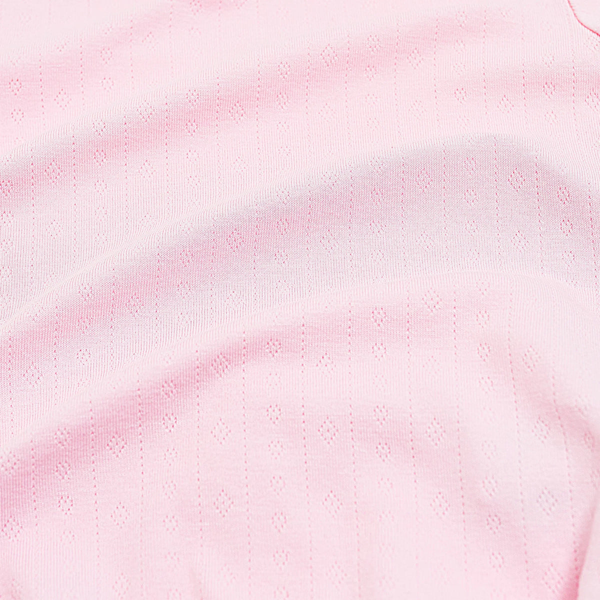 Pointelle Kimono Bodysuit in Sakura