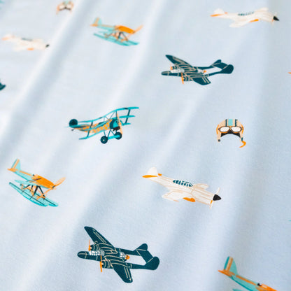Toddler Basic Tee in Take Off