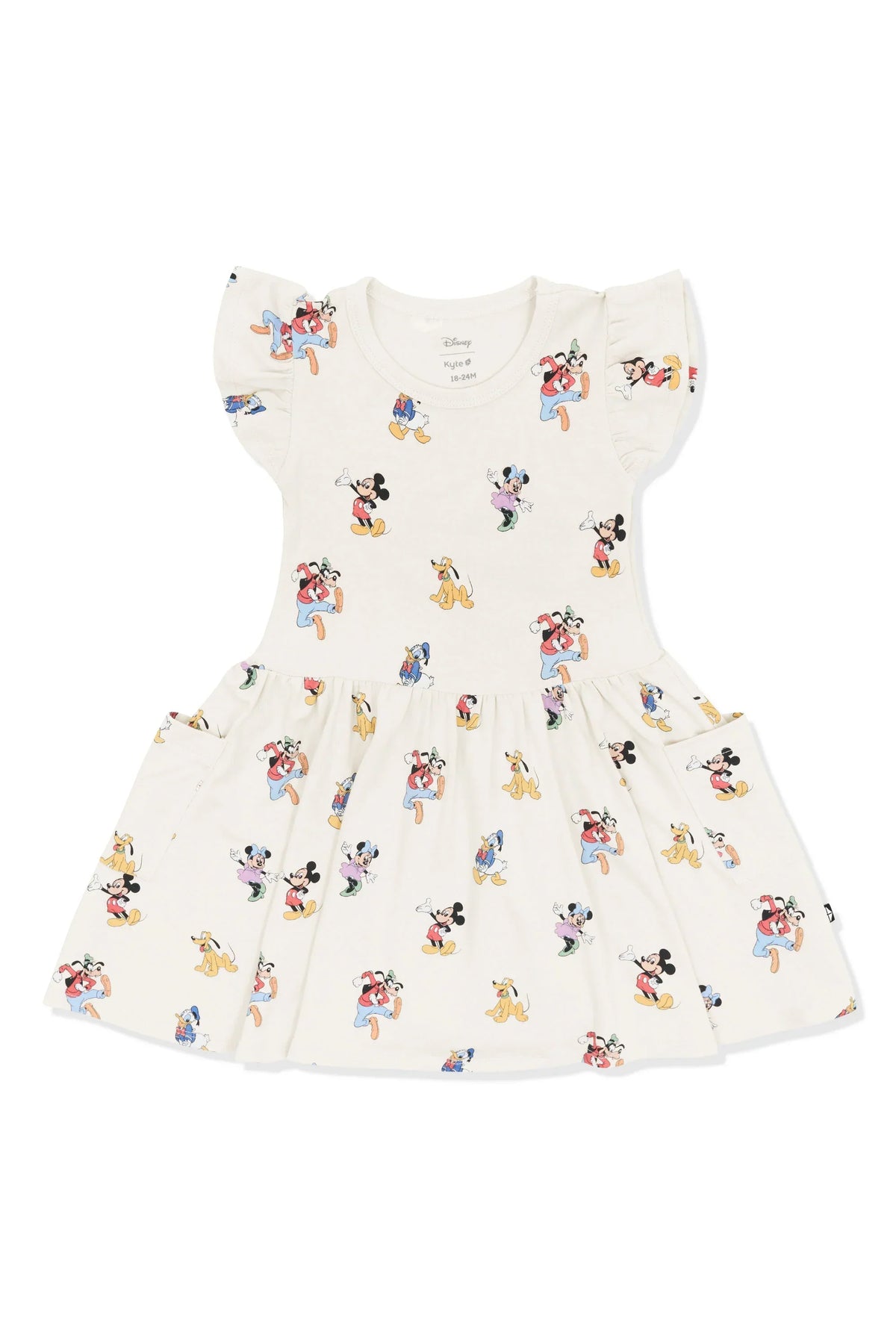 Pocket Dress in Mickey Mouse and Friends