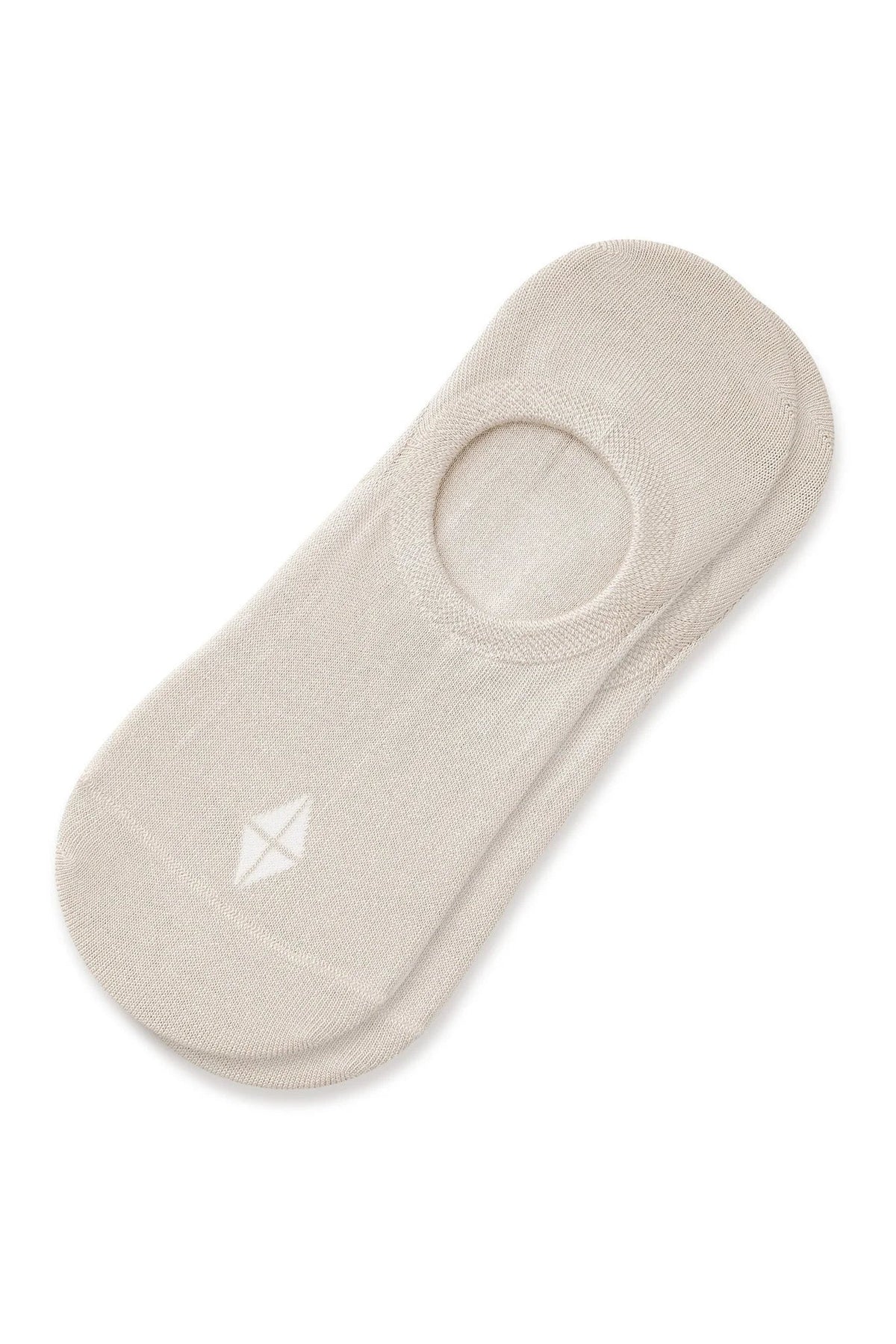Women's No Show Socks 3-Pack in Cafe