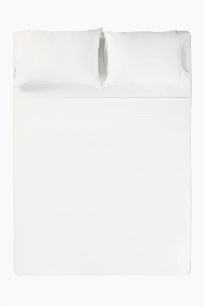 Bamboo Sateen Sheet Set in Shell