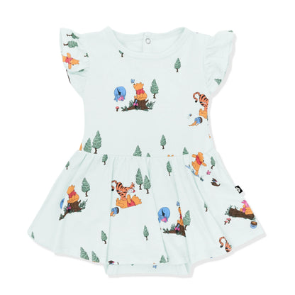 Twirl Bodysuit Dress in Winnie the Pooh Hundred Acre Wood