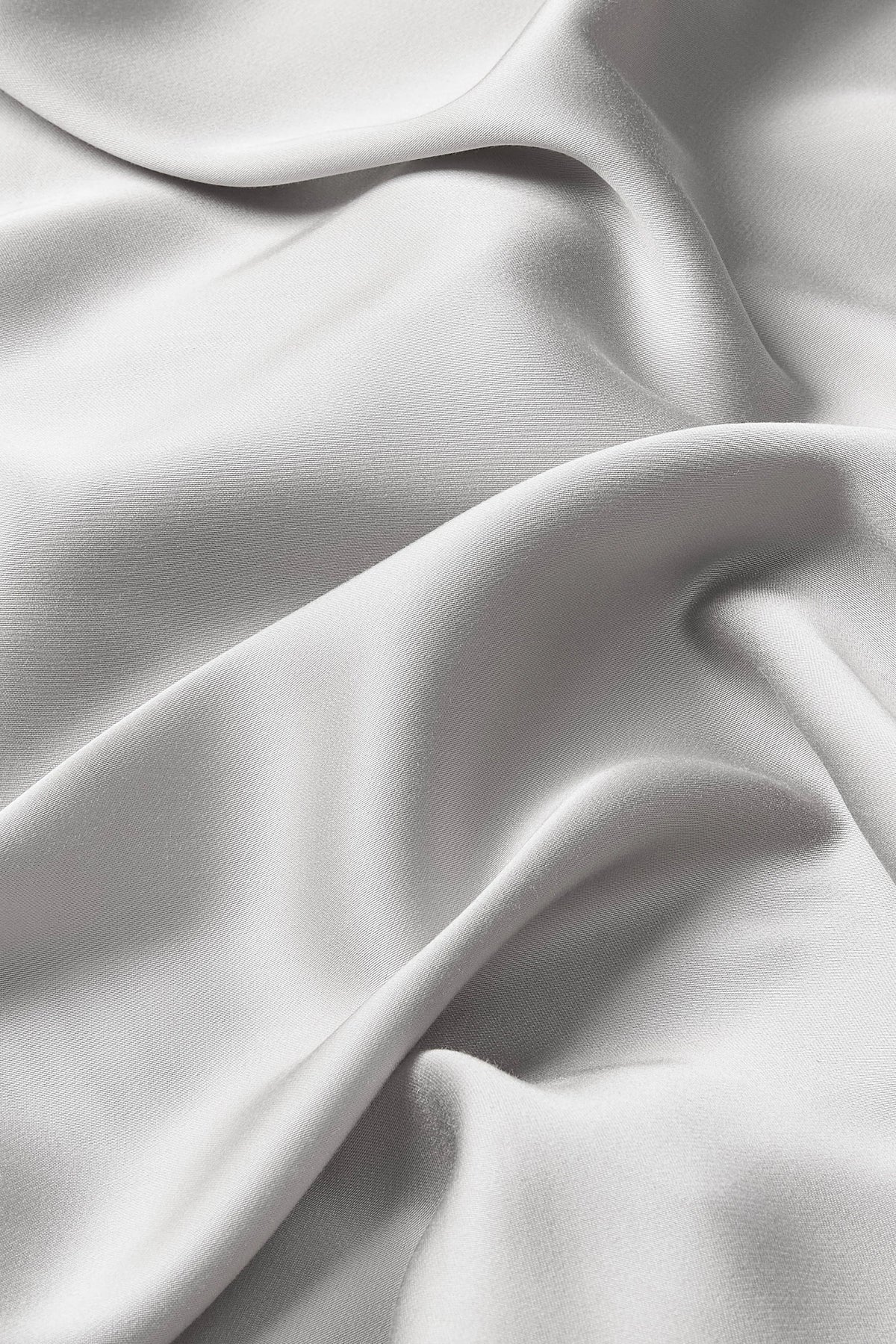 Bamboo Sateen Pillowcase Set in Dove Gray