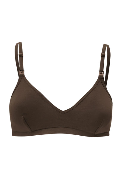 Women's Nursing Bra in Toffee