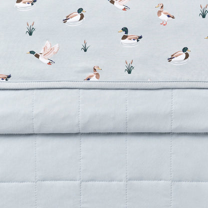 Baby Blanket in Mallard Duck 1.0