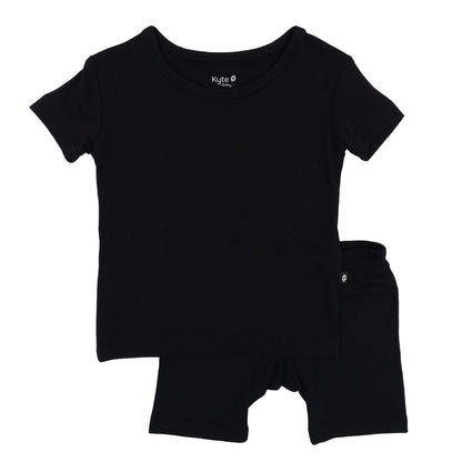 Short Sleeve Pajamas in Midnight