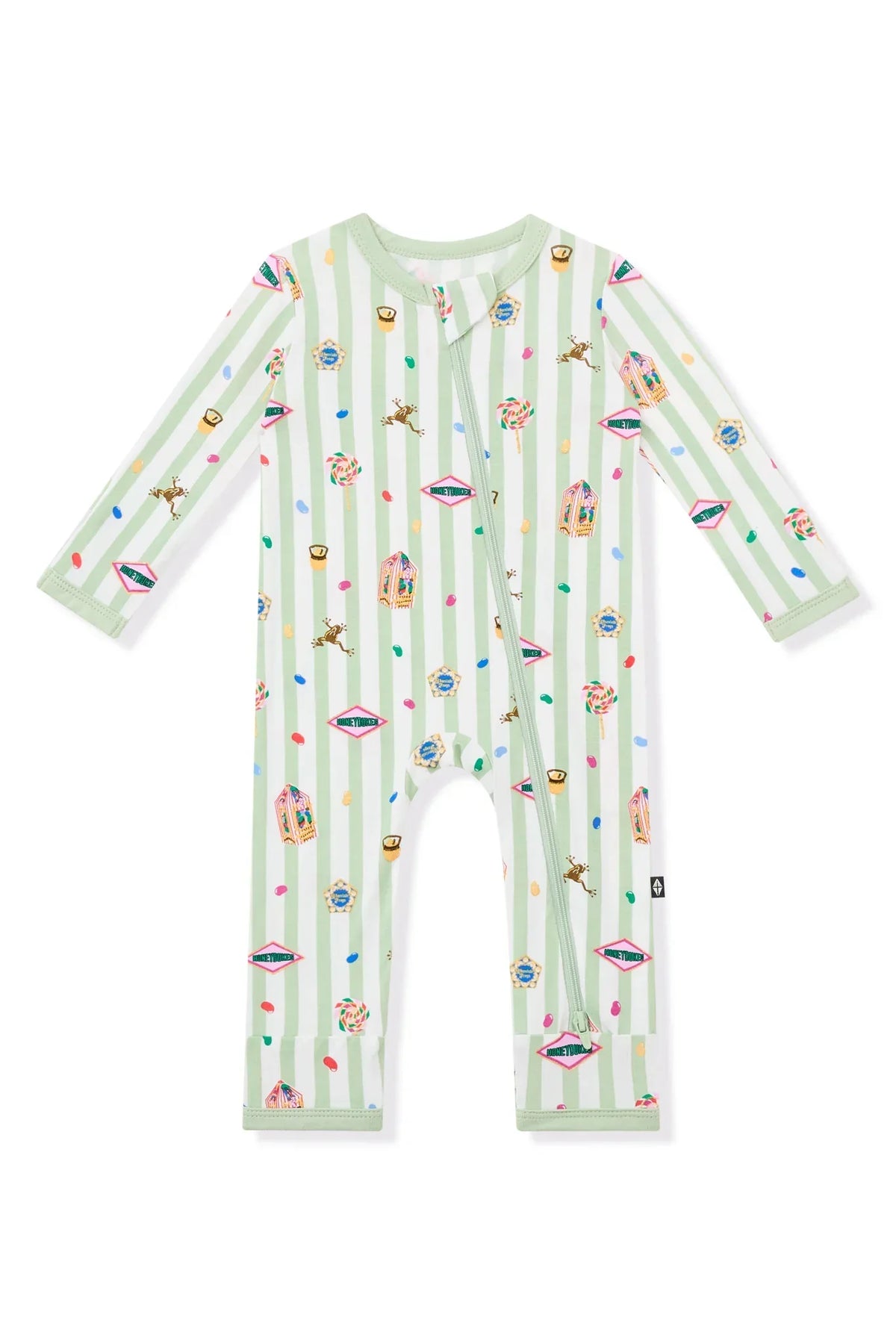 Zippered Romper in Honeydukes