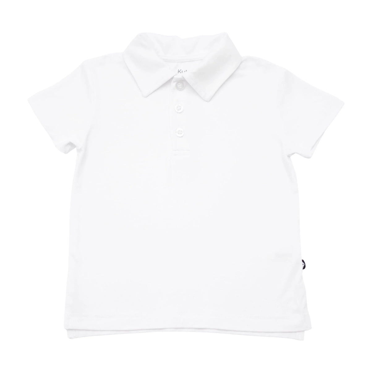 Toddler Short Sleeve Polo in Snow