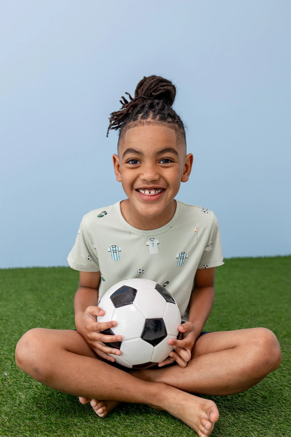 Toddler Basic Tee in Soccer