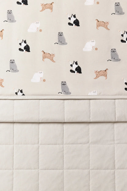 Toddler Blanket in Fluffy Cat 1.0