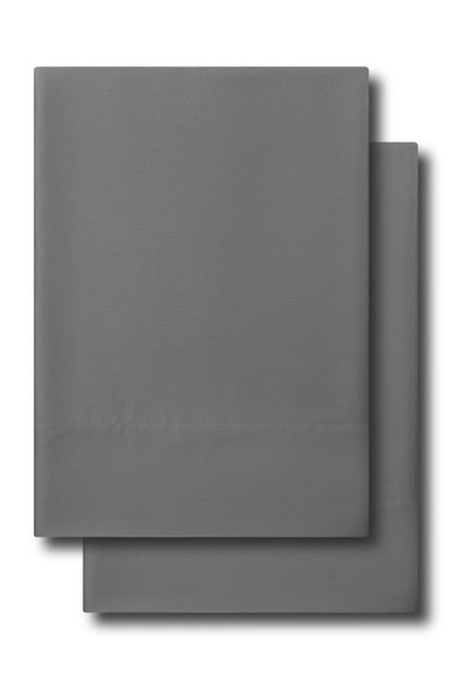 Bamboo Sateen Pillowcase Set in Ash