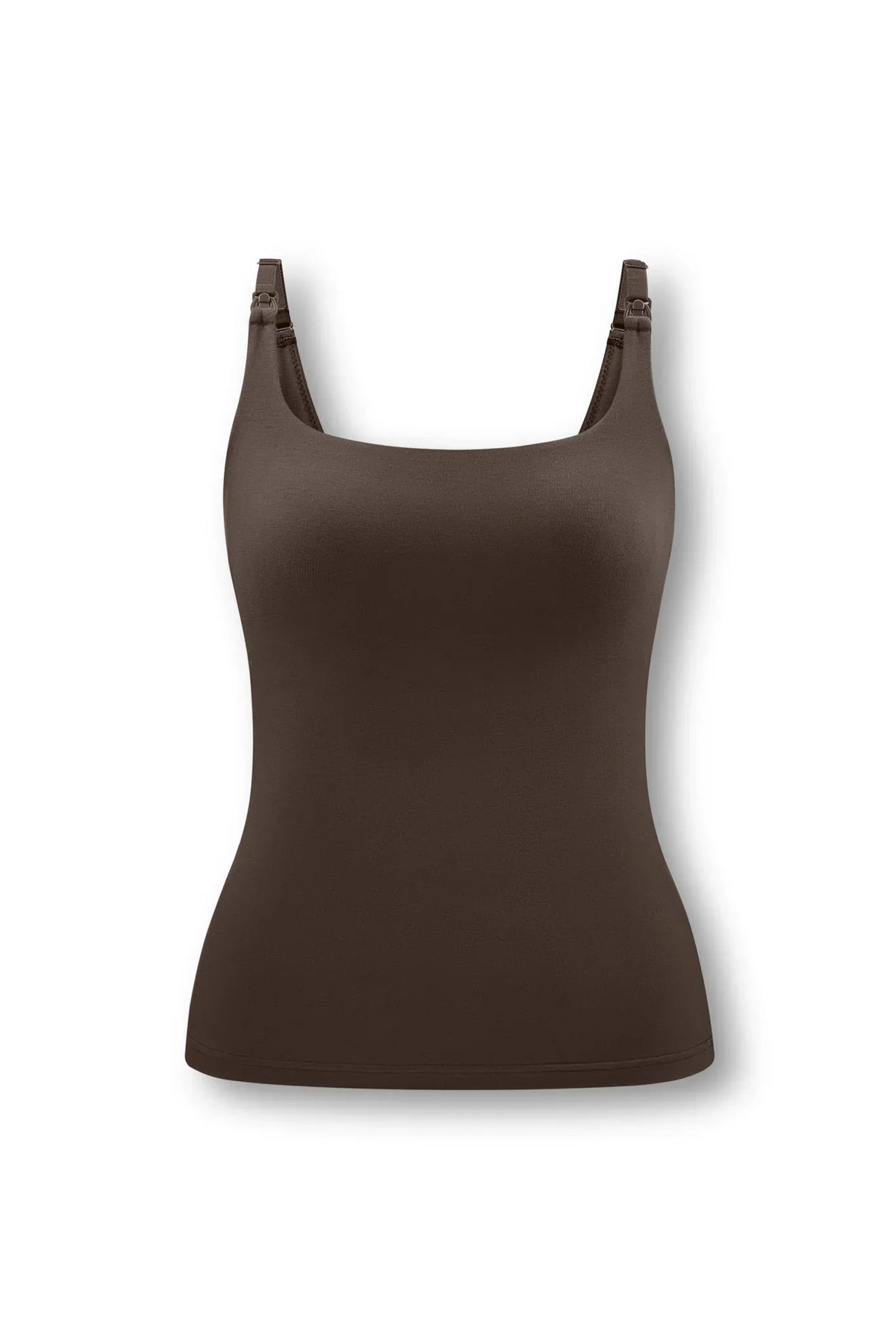 Women's Nursing Tank in Toffee