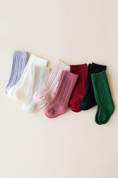 Knee High Socks in Ruby
