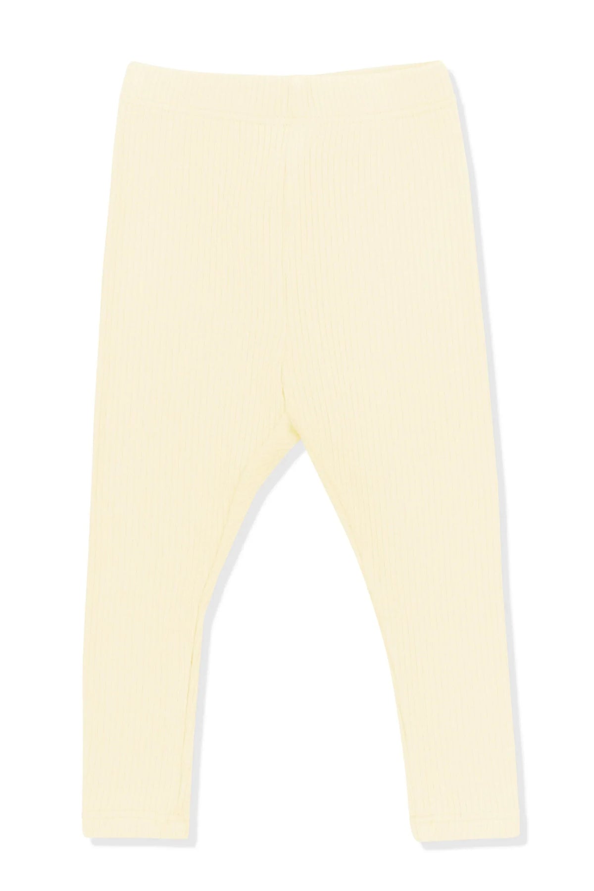 Ribbed Leggings in Chamomile