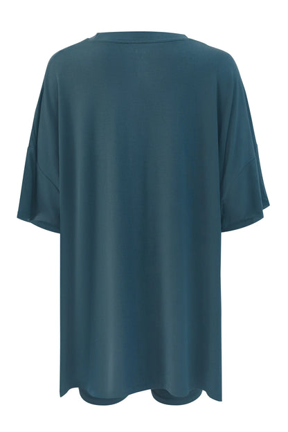 Women’s Biker Short Set in Atlantic