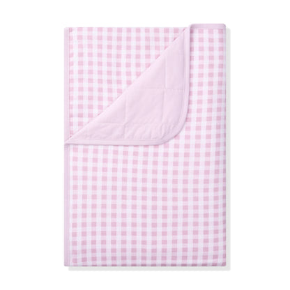 Toddler Blanket in Gingham Thistle 1.0