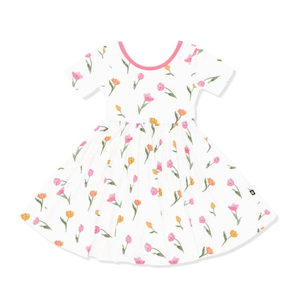 Twirl Dress in Tulip